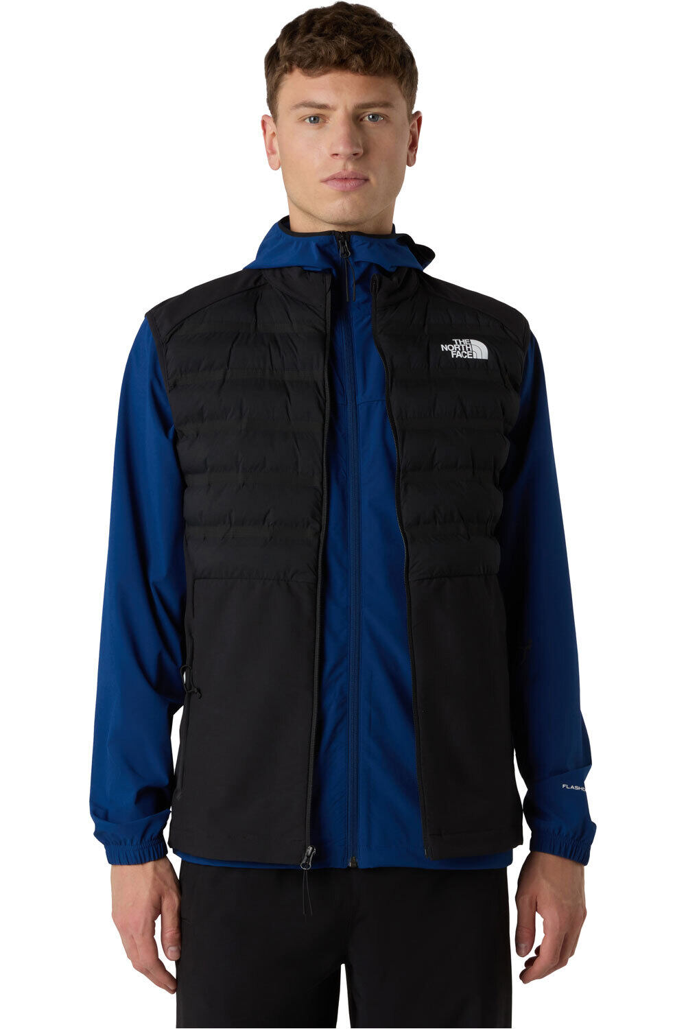 The North Face chaleco outdoor hombre M MOUNTAIN ATHLETICS CARI HYBRID VEST vista detalle