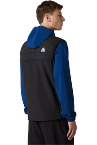 The North Face chaleco outdoor hombre M MOUNTAIN ATHLETICS CARI HYBRID VEST vista trasera