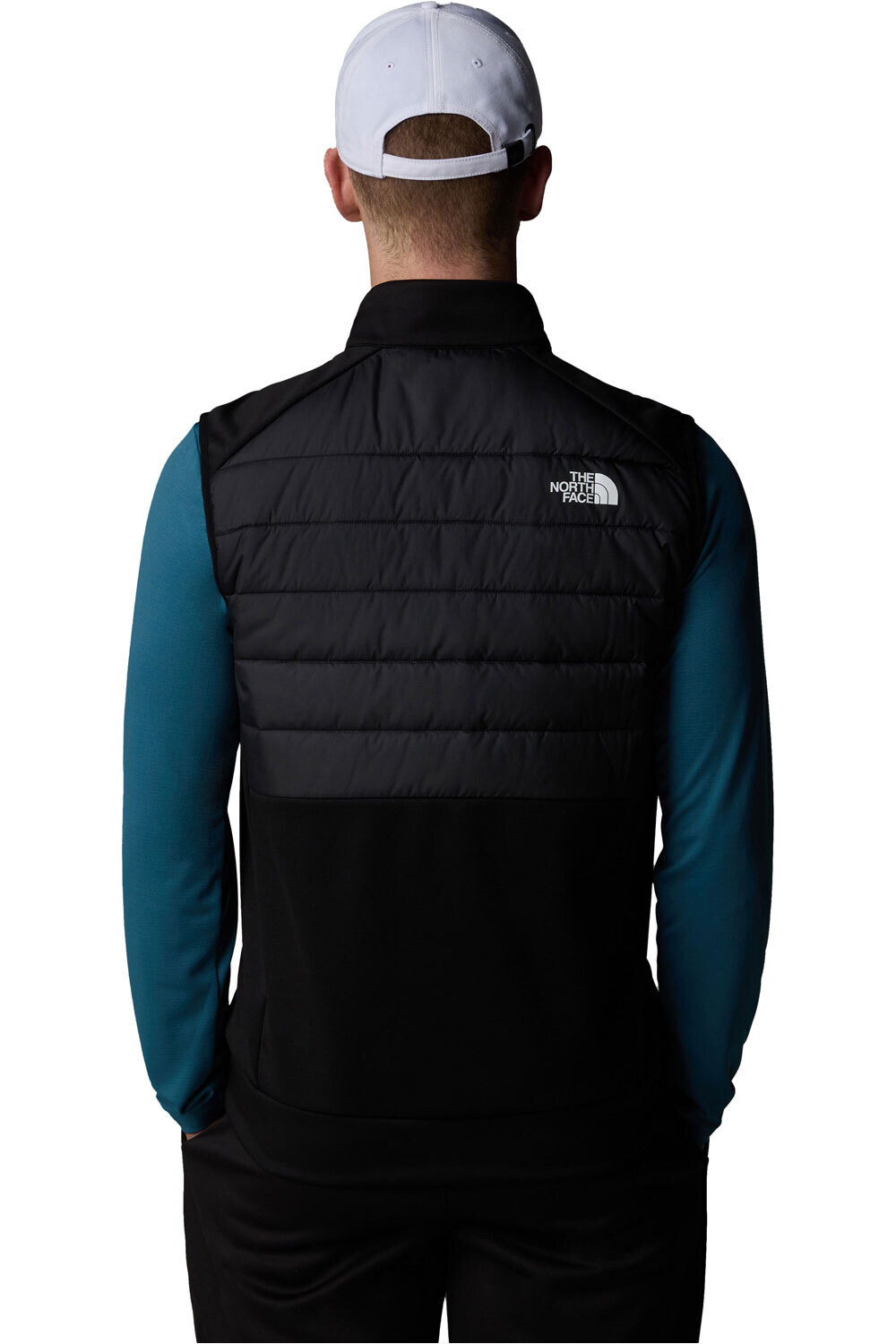 The North Face chaleco outdoor hombre M REAXION HYBRID GILET vista trasera