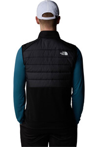 The North Face chaleco outdoor hombre M REAXION HYBRID GILET vista trasera