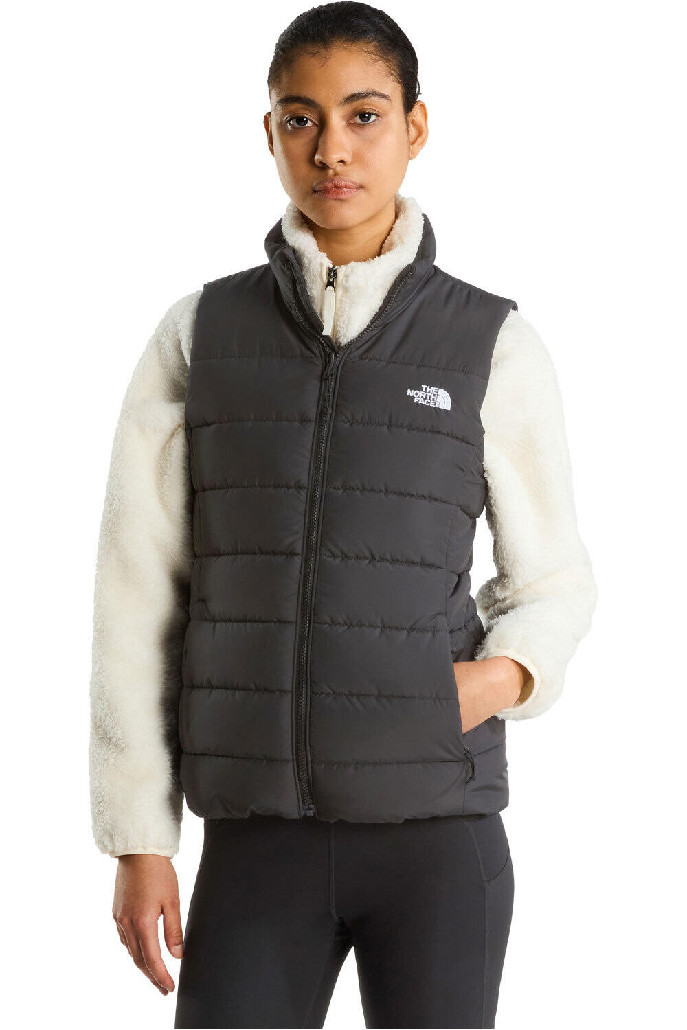 The North Face chaleco outdoor mujer W ACONCAGUA VEST vista frontal