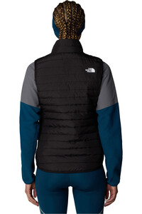 The North Face chaleco outdoor mujer W CANYONLANDS HYBRID VEST vista trasera