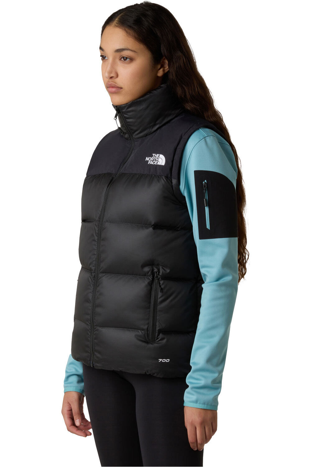 The North Face chaleco outdoor mujer W DIABLO DOWN 2.0 VEST vista frontal