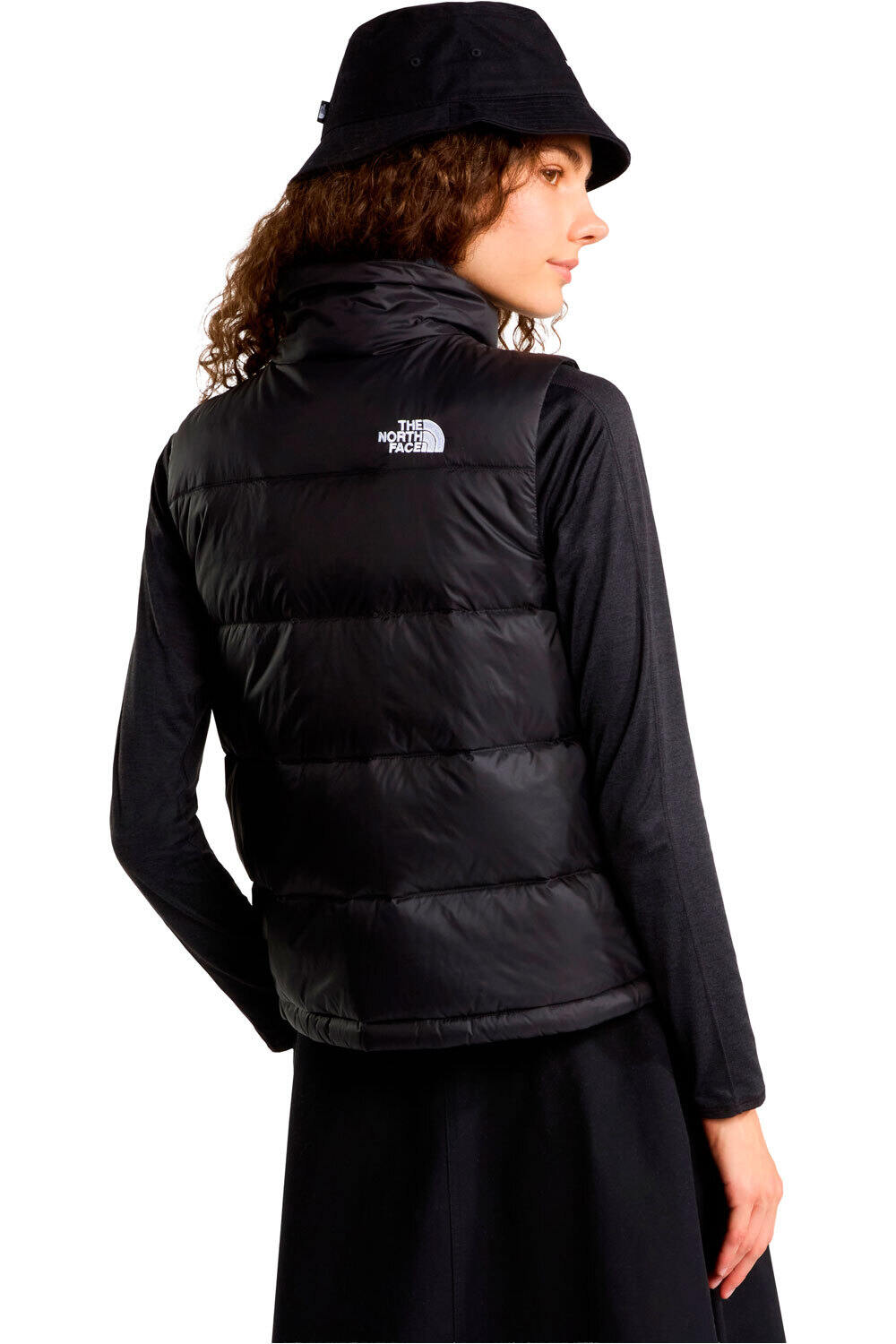 The North Face chaleco outdoor mujer W HYDRENALITE DOWN A-LINE VEST vista trasera