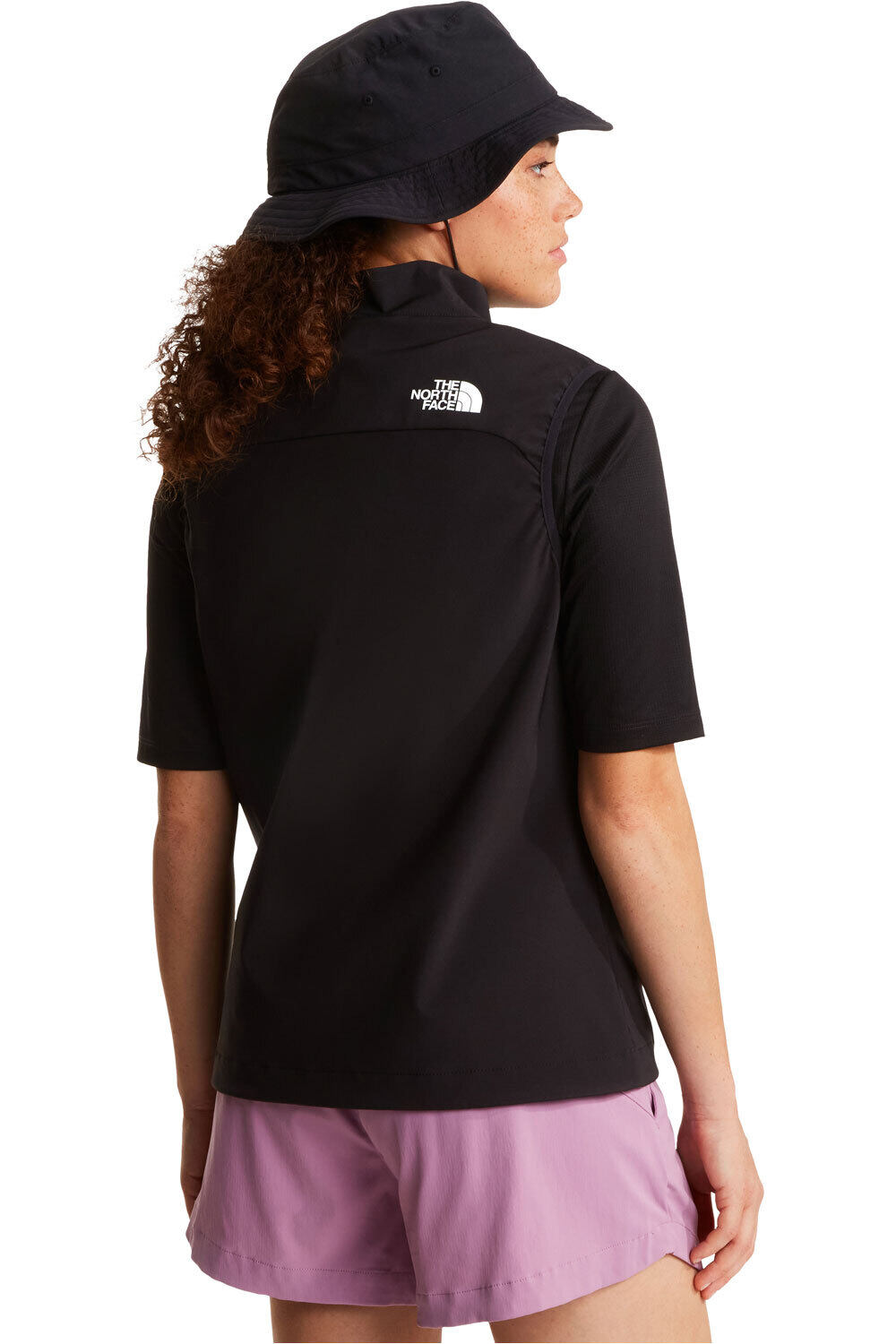The North Face chaleco outdoor mujer W NIMBLE VEST 2 vista trasera