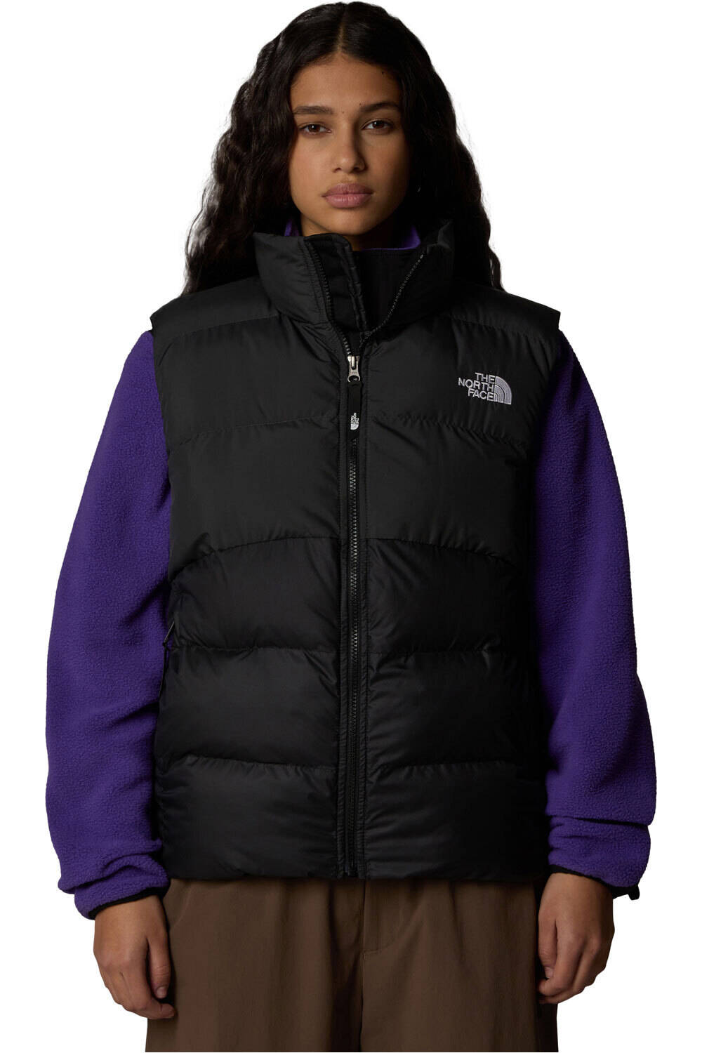 The North Face chaleco outdoor mujer W SAIKURU VEST vista frontal