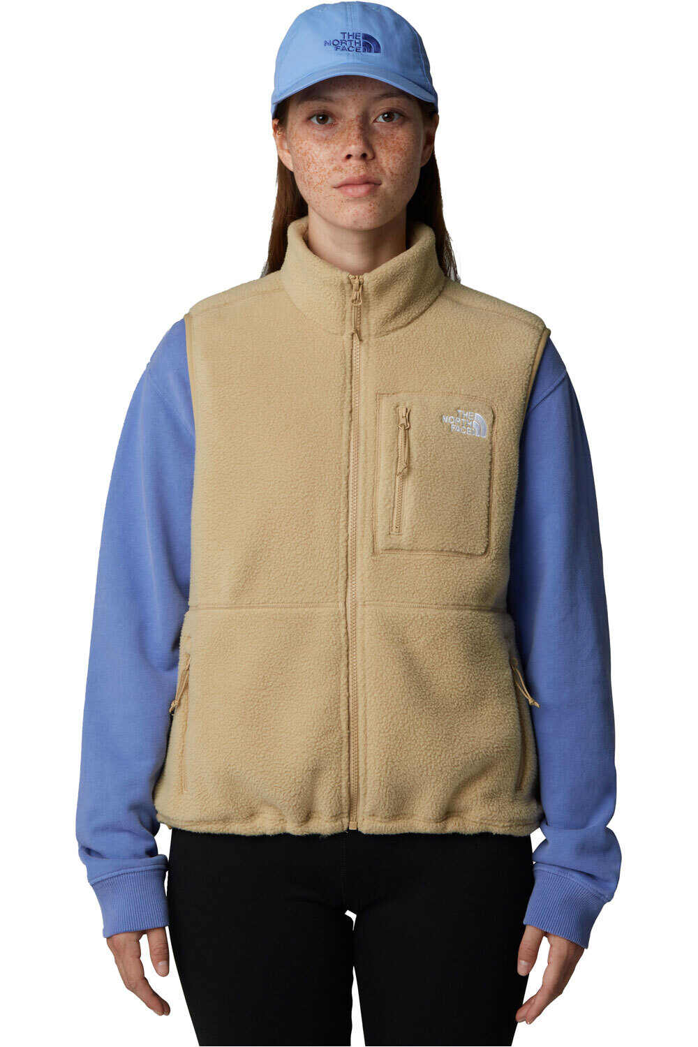 The North Face chaleco outdoor mujer W YUMIORI VEST vista frontal