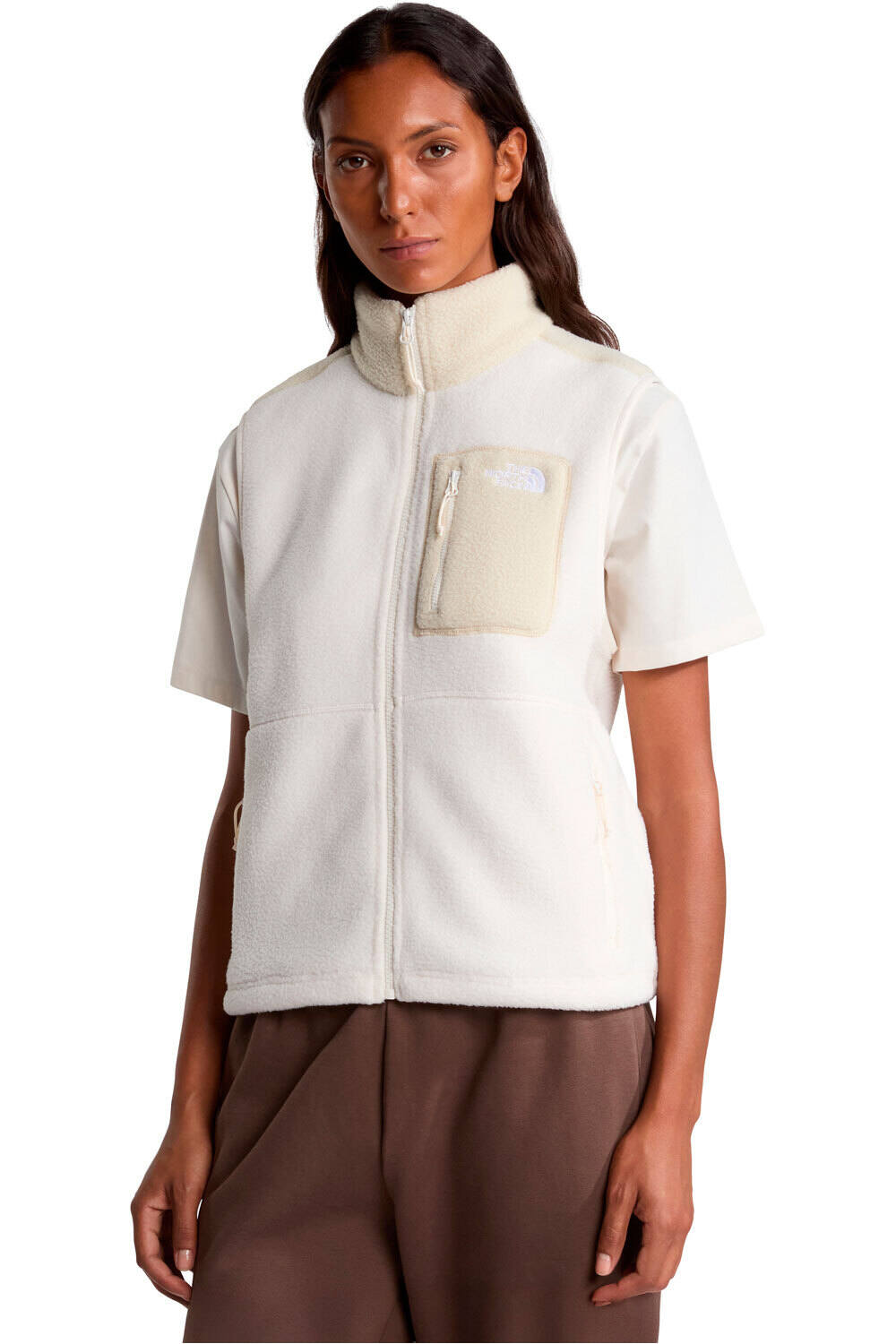 The North Face chaleco outdoor mujer W YUMIORI VEST vista frontal
