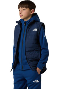 The North Face chaleco outdoor niño B NEVER STOP SYNTHETIC VEST vista detalle