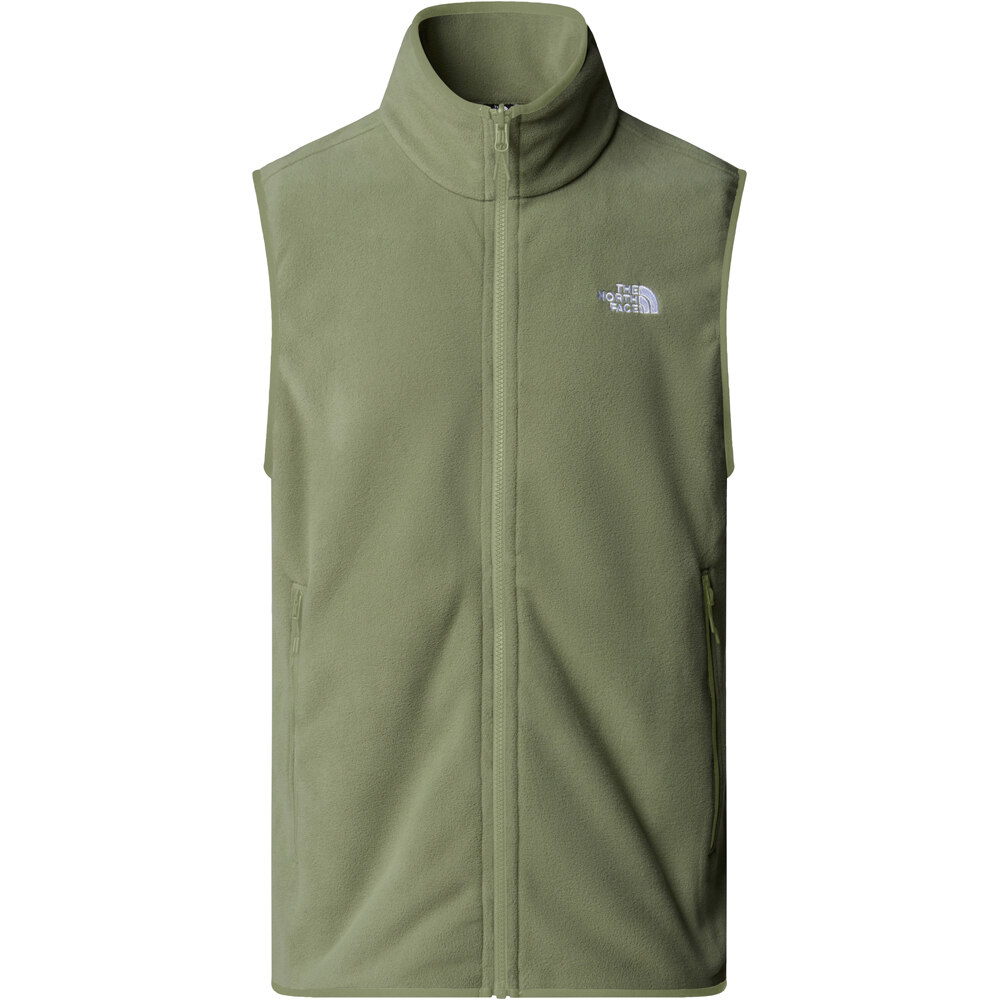 The North Face chaleco polar hombre M GLACIER FLEECE VEST vista detalle