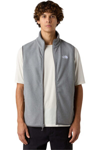 The North Face chaleco polar hombre M GLACIER FLEECE VEST vista detalle