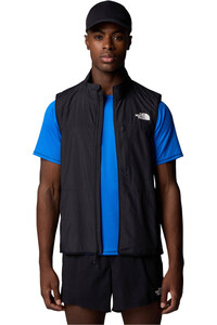 The North Face chaleco polar hombre M HIGHER RUN WIND VEST vista detalle