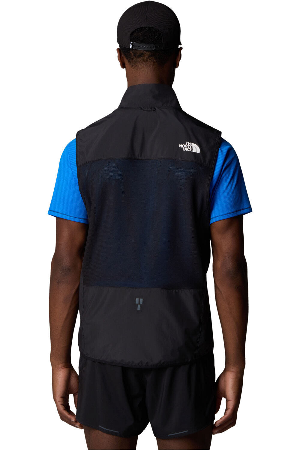 The North Face chaleco polar hombre M HIGHER RUN WIND VEST vista trasera