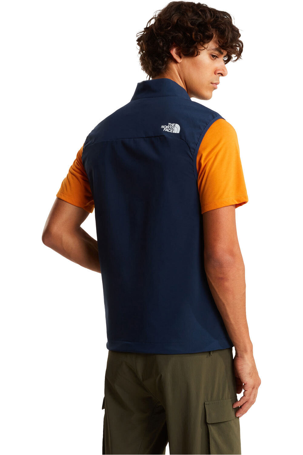 The North Face chaleco polar hombre M NIMBLE VEST 2 vista trasera
