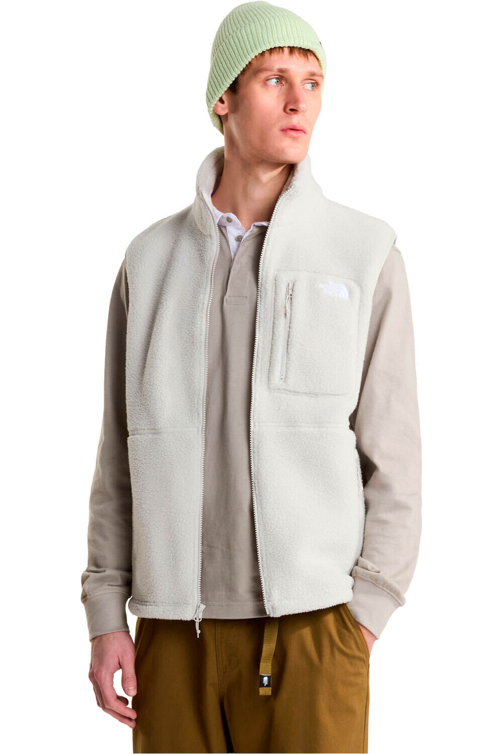 The North Face chaleco polar hombre M YUMIORI VEST vista detalle