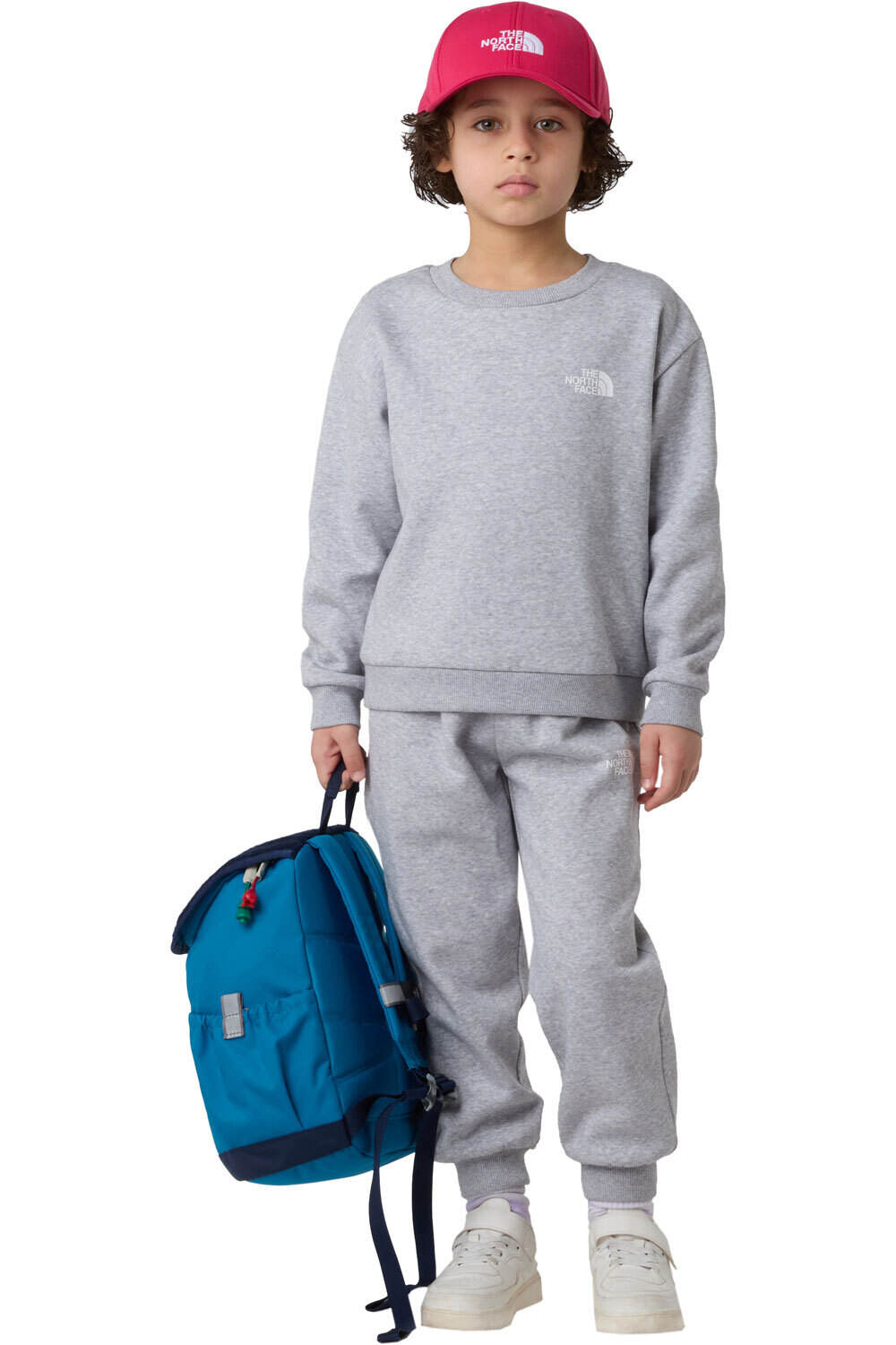 The North Face chándal junior KID SIMPLE DOME FLEECE SET vista frontal
