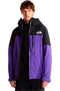 The North Face chaqueta esquí hombre M FREEDOM INSULATED JACKET PURPLE/ BLACK vista detalle