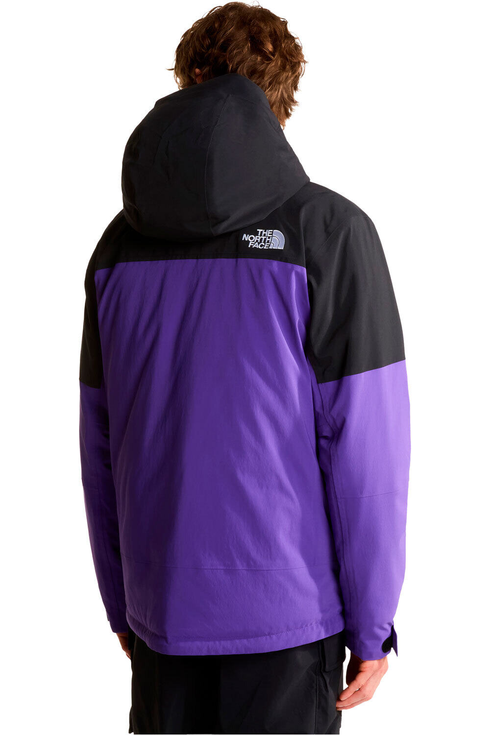 The North Face chaqueta esquí hombre M FREEDOM INSULATED JACKET PURPLE/ BLACK vista trasera