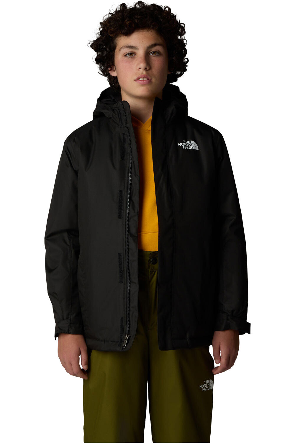 The North Face chaqueta esquí infantil TEEN SNOWQUEST JACKET vista detalle