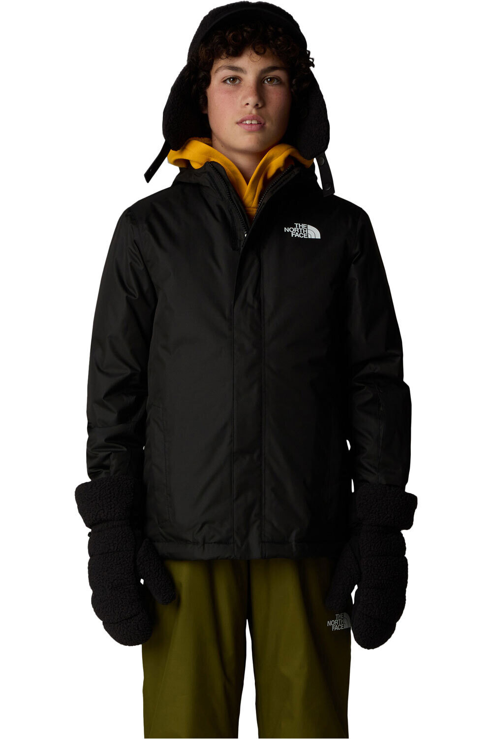 The North Face chaqueta esquí infantil TEEN SNOWQUEST JACKET vista frontal