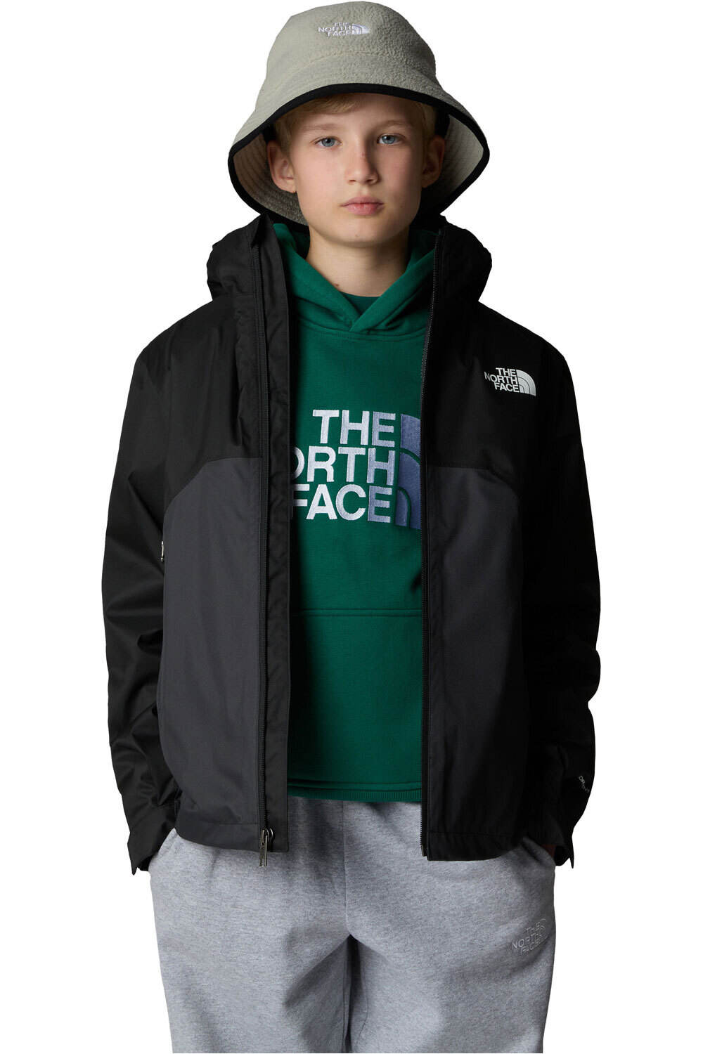 The North Face chaqueta esquí infantil TEEN SYNTH TRICLIMATE vista detalle