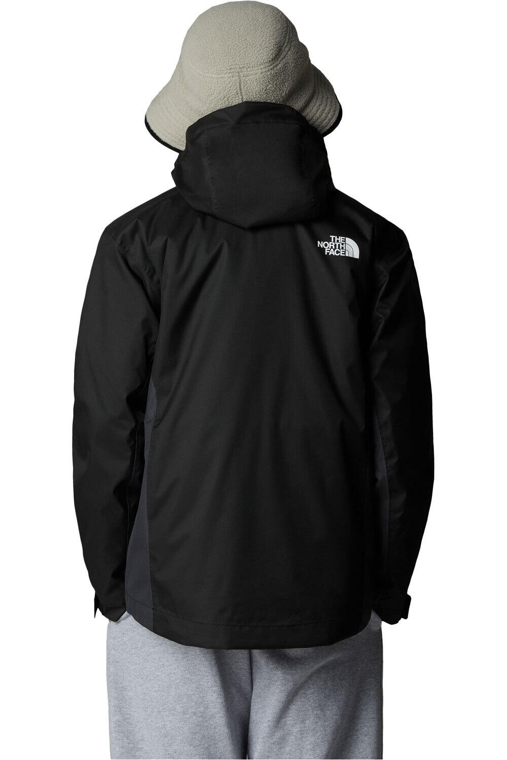 The North Face chaqueta esquí infantil TEEN SYNTH TRICLIMATE vista trasera