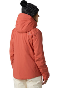 The North Face chaqueta esquí mujer W LENADO JACKET vista trasera
