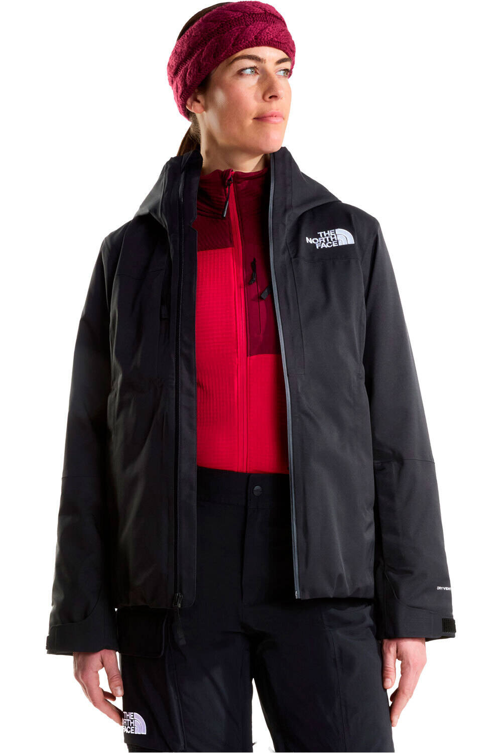 The North Face chaqueta esquí mujer W MOUNT BRE JACKET vista detalle