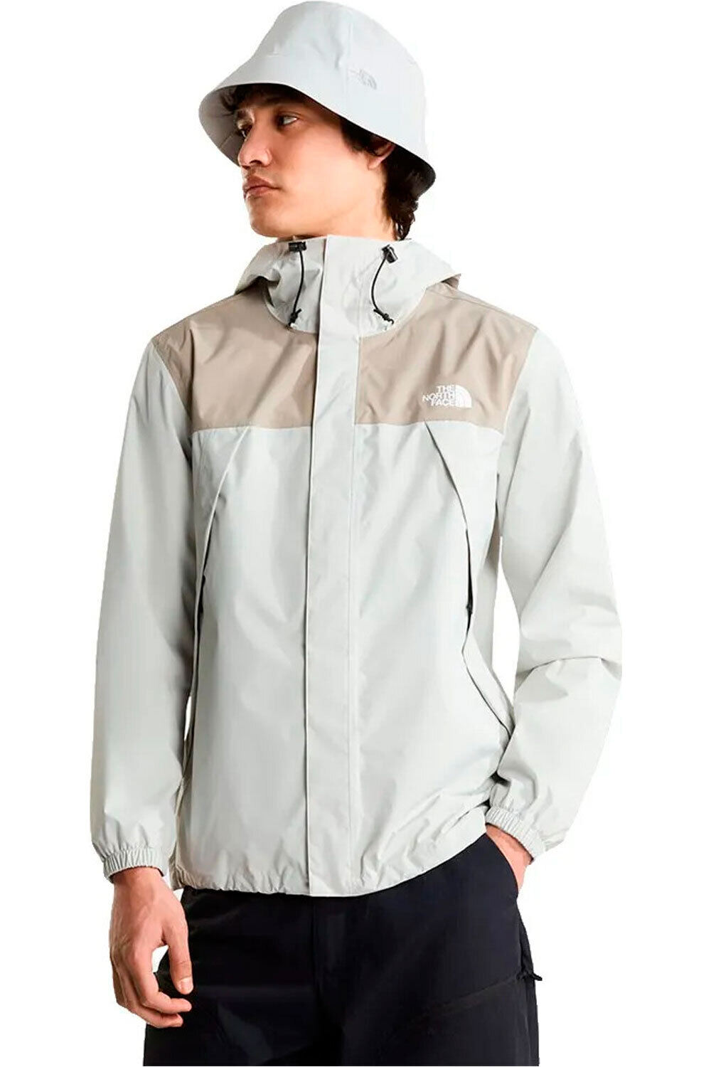The North Face chaqueta impermeable hombre M ANTORA JACKET vista frontal