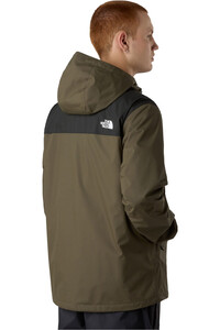 The North Face chaqueta impermeable hombre M ANTORA JACKET vista trasera