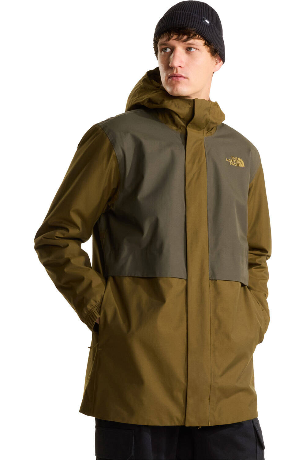 The North Face chaqueta impermeable hombre M DRYVENT FIELD PARKA vista frontal