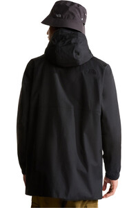 The North Face chaqueta impermeable hombre M DRYVENT FIELD PARKA vista trasera