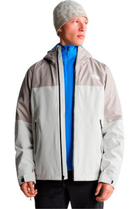 The North Face chaqueta impermeable hombre M DRYVENT ZIP-IN JACKET vista detalle