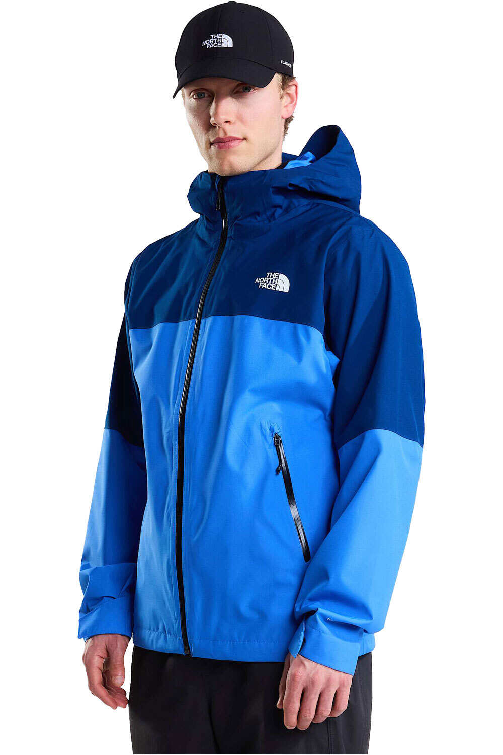 The North Face chaqueta impermeable hombre M DRYVENT ZIP-IN JACKET vista frontal