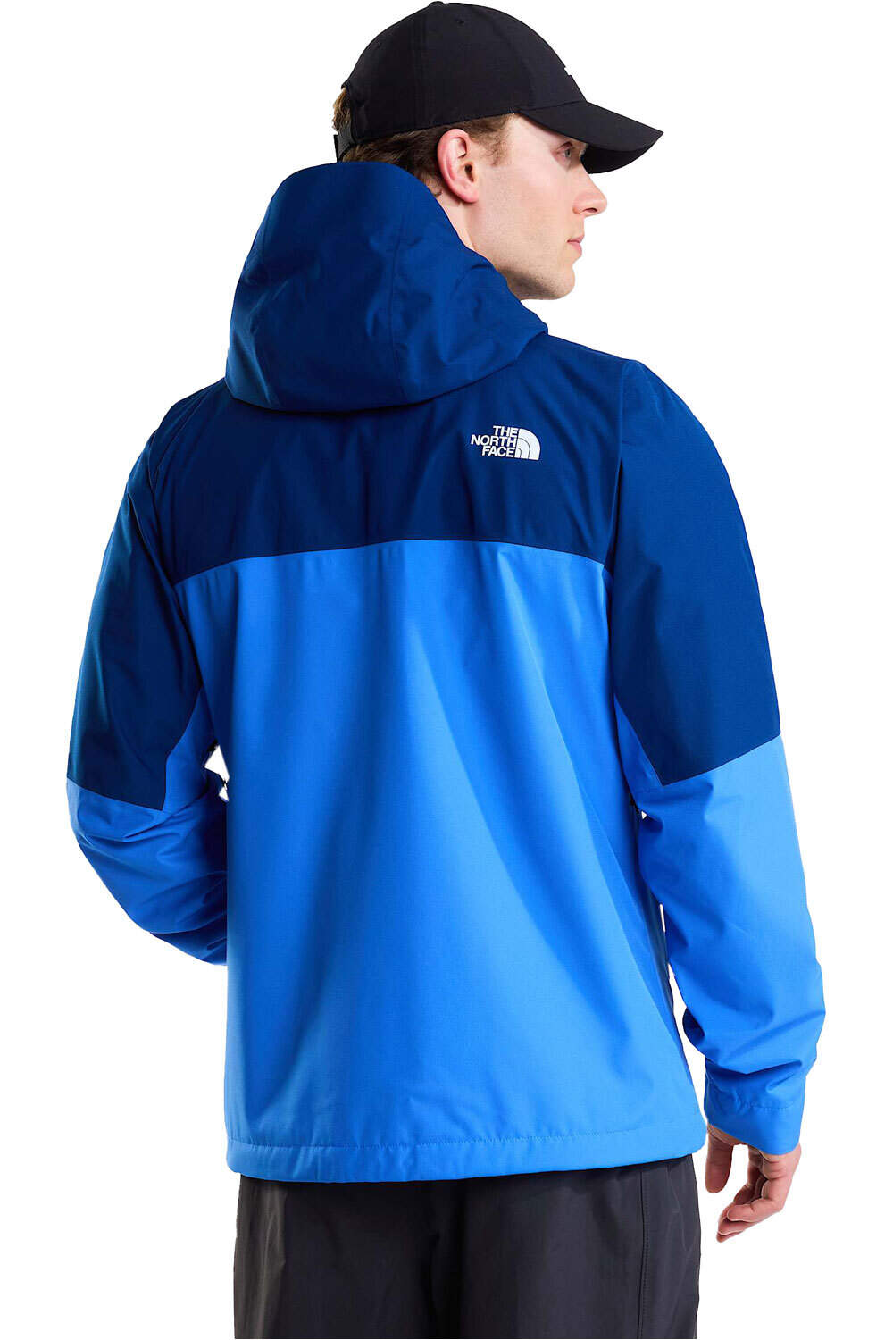 The North Face chaqueta impermeable hombre M DRYVENT ZIP-IN JACKET vista trasera