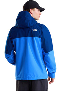 The North Face chaqueta impermeable hombre M DRYVENT ZIP-IN JACKET vista trasera