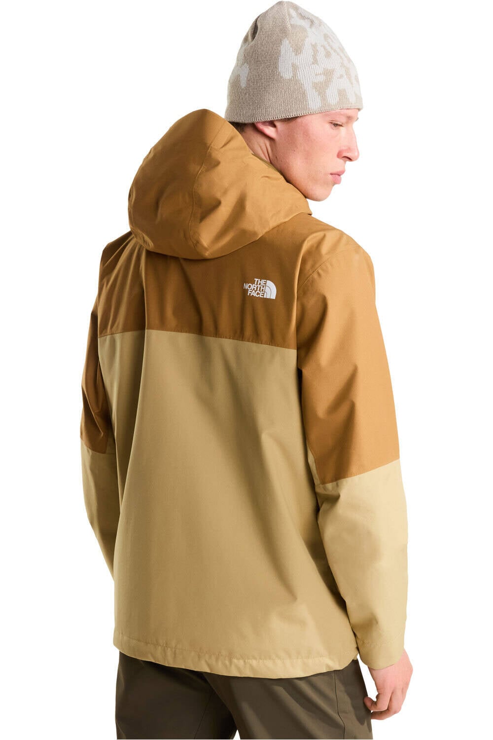 The North Face chaqueta impermeable hombre M DRYVENT ZIP-IN JACKET vista trasera