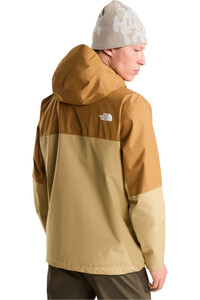 The North Face chaqueta impermeable hombre M DRYVENT ZIP-IN JACKET vista trasera