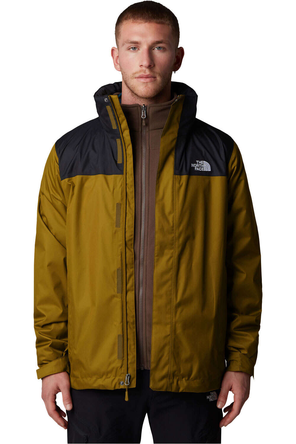 The North Face chaqueta impermeable hombre M EVOLVE II TRICLIMATE JACKET vista frontal
