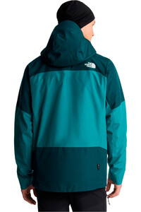 The North Face chaqueta impermeable hombre M JAZZI 3L GTX JACKET vista trasera