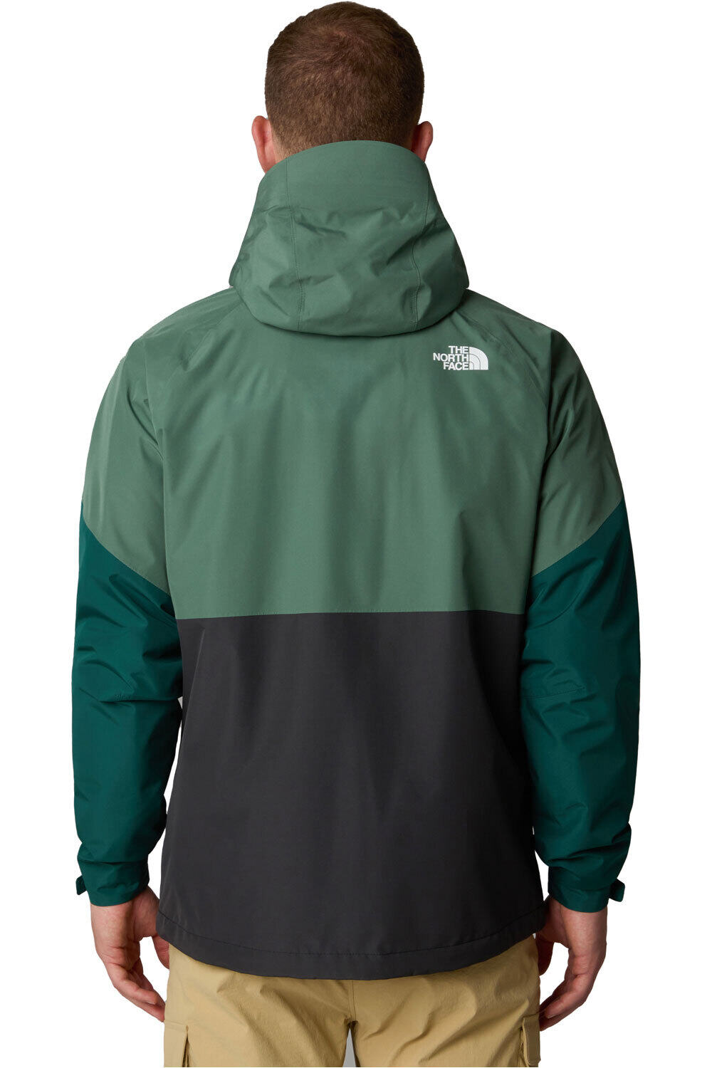 The North Face chaqueta impermeable hombre M LIGHTNING ZIP-IN JACKET vista trasera