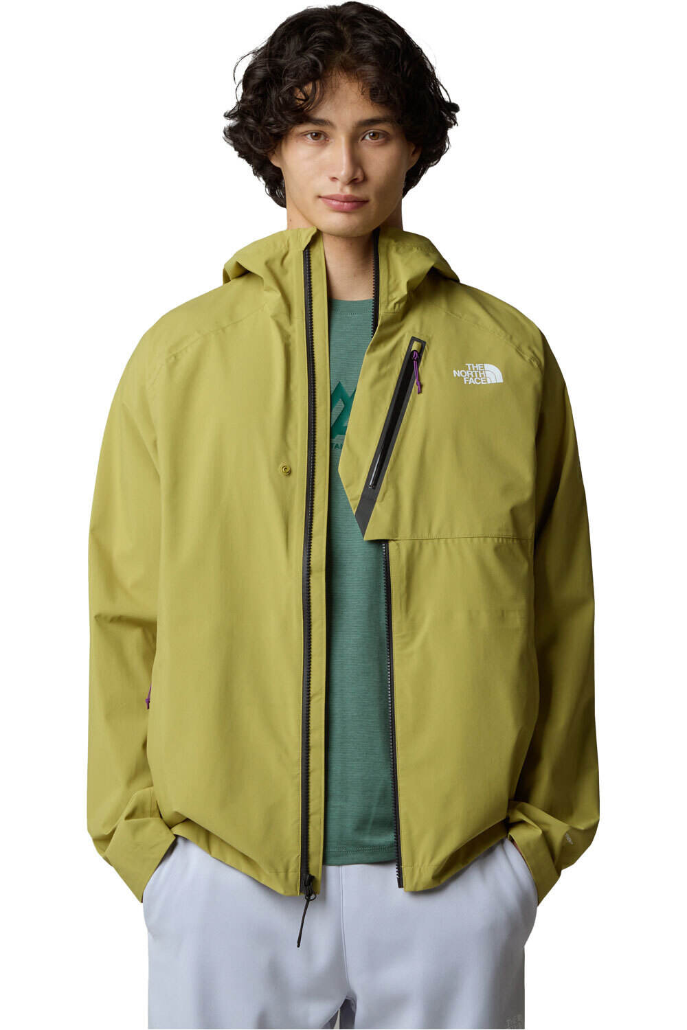 The North Face chaqueta impermeable hombre M MA WATERPROOF JACKET vista detalle