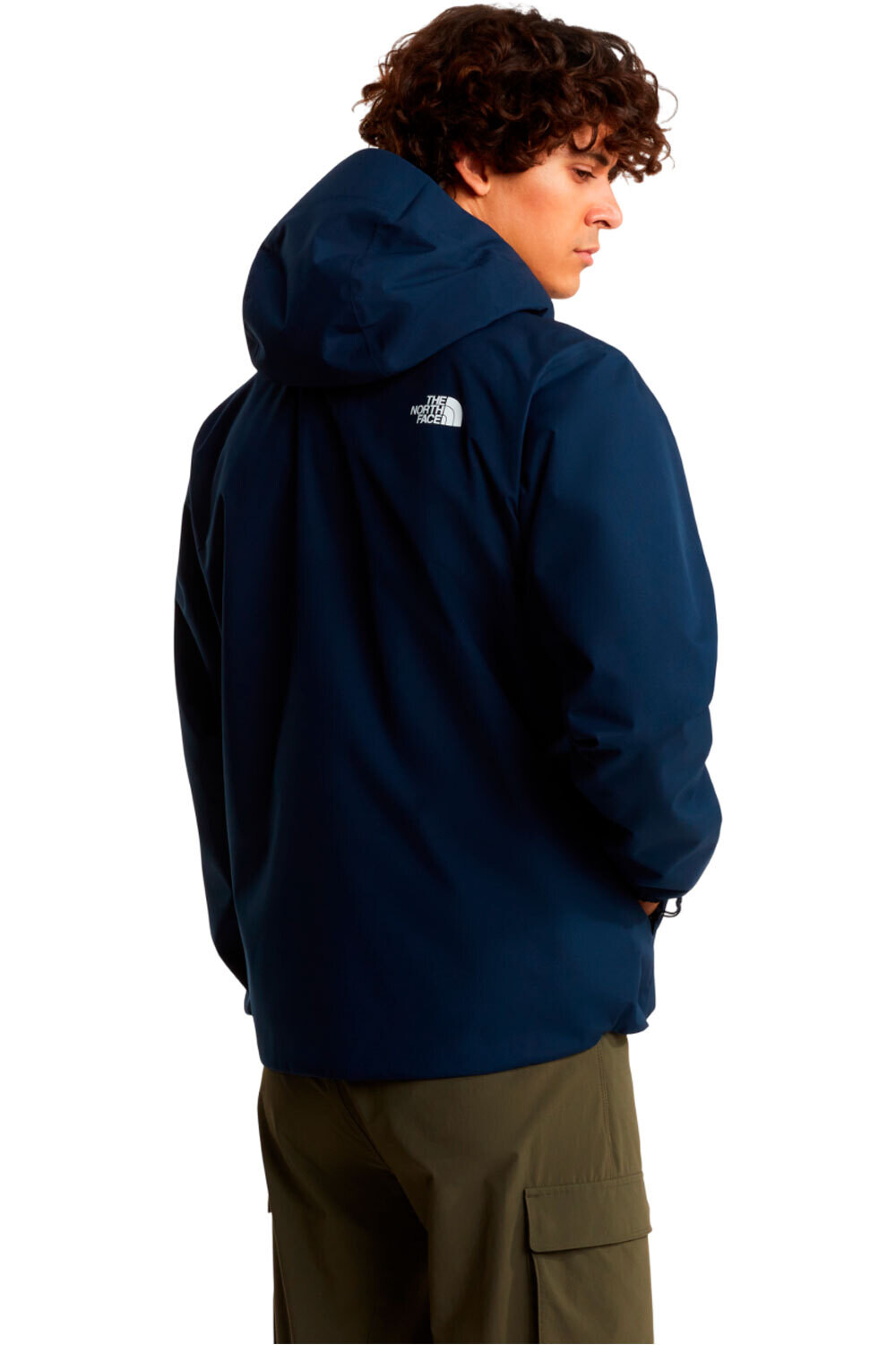 The North Face chaqueta impermeable hombre M QUEST JACKET vista trasera