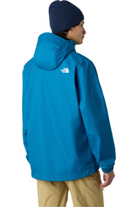 The North Face chaqueta impermeable hombre M QUEST JACKET vista trasera