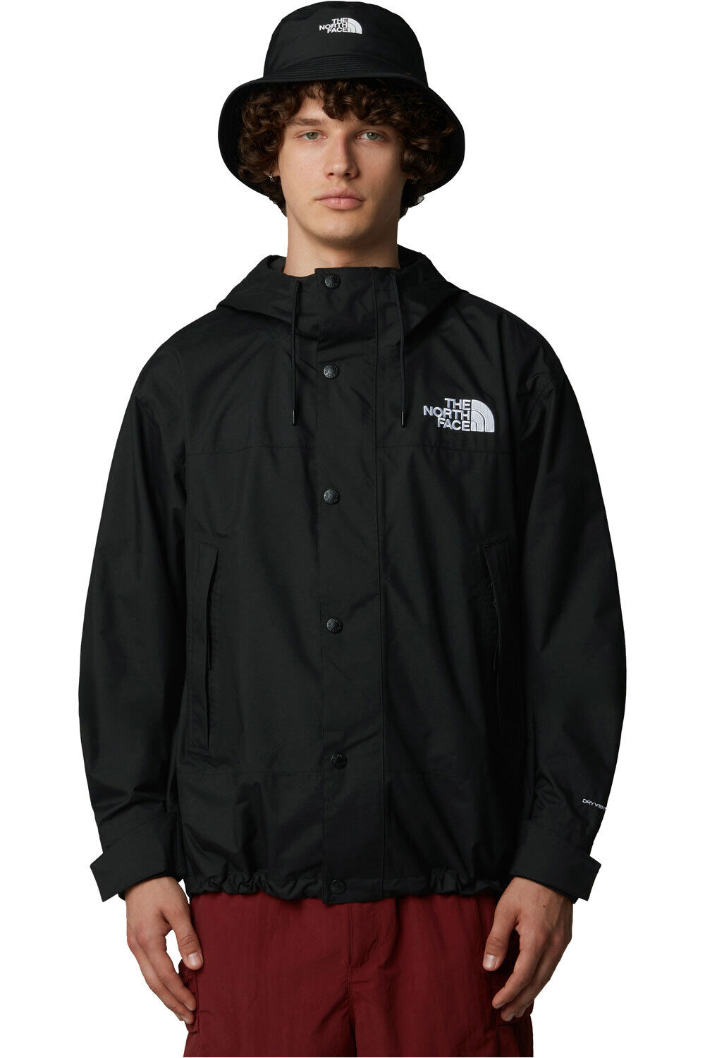 The North Face chaqueta impermeable hombre M REIGN ON JACKET vista frontal