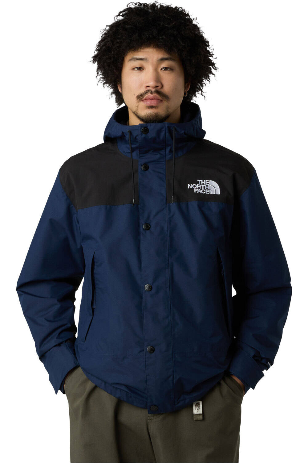 The North Face chaqueta impermeable hombre M REIGN ON JACKET vista frontal
