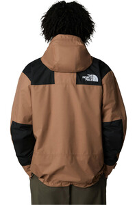 The North Face chaqueta impermeable hombre M REIGN ON JACKET vista trasera