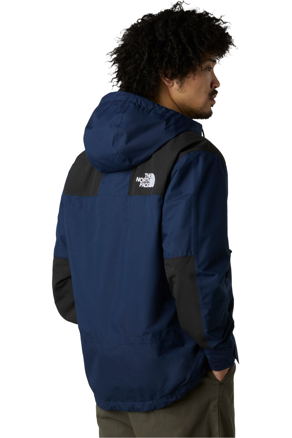 The North Face chaqueta impermeable hombre M REIGN ON JACKET vista trasera