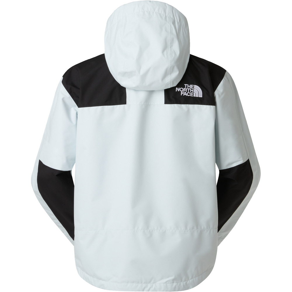 The North Face chaqueta impermeable hombre M REIGN ON JACKET vista trasera
