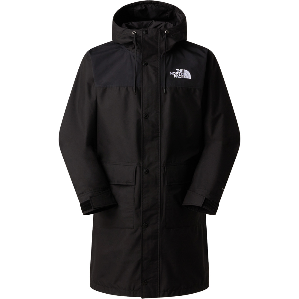 The North Face chaqueta impermeable hombre M REIGN ON PARKA vista detalle